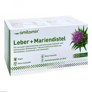 AMITAMIN Mariendistel+Leber Kapseln