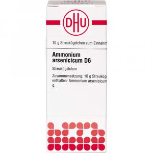 AMMONIUM ARSENICICUM D 6 Globuli AMMONIUM ARSENICICUM D 6 Globuli