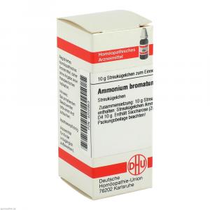 AMMONIUM BROMATUM D 4 Globuli