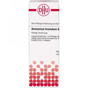 AMMONIUM BROMATUM D 6 Dilution