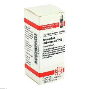 AMMONIUM CARBONICUM C 200 Globuli
