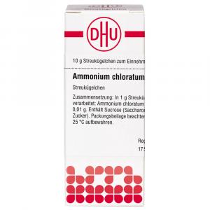 AMMONIUM CHLORATUM C 10 Globuli Ind.Fert.