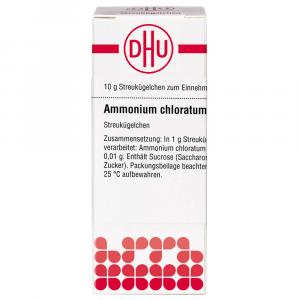 AMMONIUM CHLORATUM C 1000 Globuli Ind.Fert.