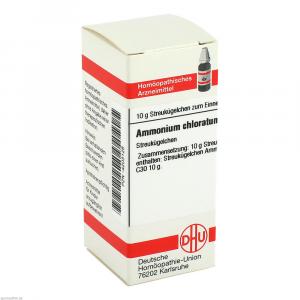 AMMONIUM CHLORATUM C 30 Globuli