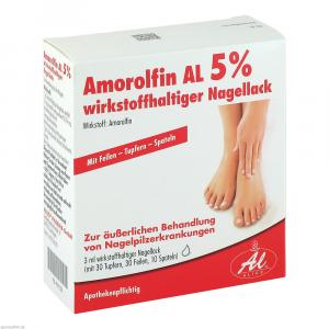 AMOROLFIN AL 5% wirkstoffhaltiger Nagellack