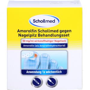 AMOROLFIN Schollmed gegen Nagelpilz Behandlungsset