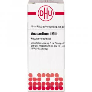 ANACARDIUM LM III Dilution Ind.Fert.