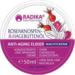ANTI-AGING Elixir Nachtcre.m.Rosenk.-&Hagebuttenöl