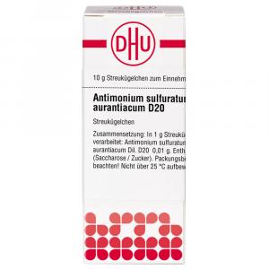 ANTIMONIUM SULFURATUM aurant.D 20 Glob.Ind.Fert.