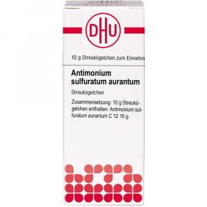 ANTIMONIUM SULFURATUM aurantiacum C 12 Glob.Ind.Fe