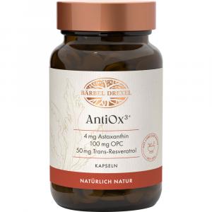 ANTIOX3 Astaxanthin+OPC+Trans-Resveratrol Kapseln