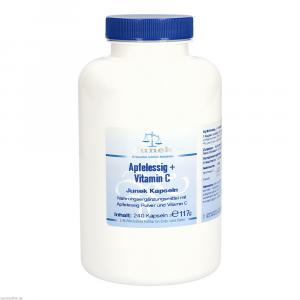 APFELESSIG+VITAMIN C Junek Kapseln