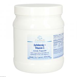 APFELESSIG+VITAMIN C Junek Kapseln