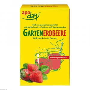 APODAY Gartenerdbeere Multivitamin+Calcium Pulver