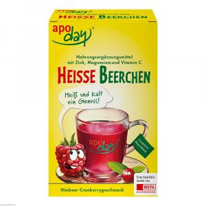 APODAY heiße Beerchen+Vit.C+Zink+Magnesium Pulver