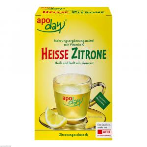 APODAY heiße Zitrone Vit.C Pulver