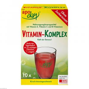 APODAY Vitamin-Komplex Kirsch-Aronia zuckerfr.Plv.