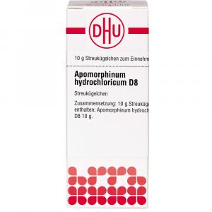 APOMORPHINUM HYDROCHLORICUM D 8 Globuli