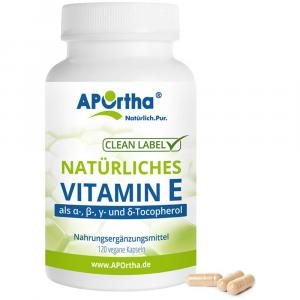 APORTHA natürliches Vitamin E Kapseln