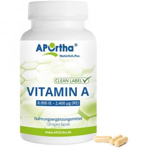 APORTHA Vitamin A 2.400 μg Kapseln