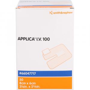 APPLICA I.V.100 Kanülenpflaster m.Saugpolster