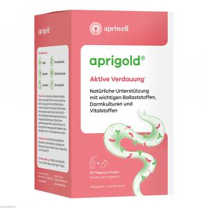 APRIGOLD Pulver+Kapseln Set Apriwell