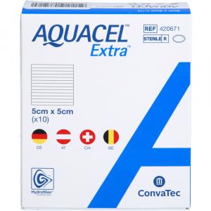 AQUACEL Extra 5x5 cm Verband