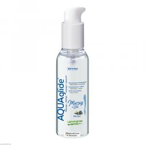 AQUAGLIDE Massage+Glide Gel Lemongrass