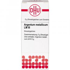 ARGENTUM METALLICUM LM III Globuli Ind.Fert. ARGENTUM METALLICUM LM III Globuli Ind.Fert.