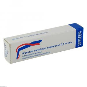 ARGENTUM METALLICUM PRAEPARATUM 0,4% Salbe