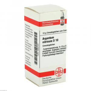 ARGENTUM NITRICUM D 10 Globuli