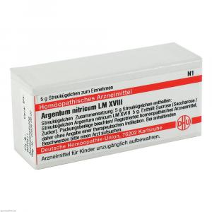 ARGENTUM NITRICUM LM XVIII Globuli