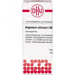 ARGENTUM NITRICUM LM XXIV Globuli