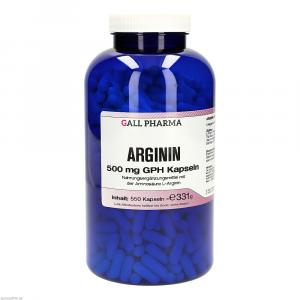 ARGININ 500 mg GPH Kapseln