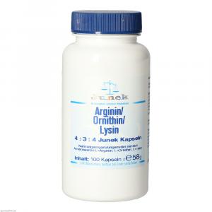 ARGININ/ORNITHIN/Lysin 4:3:4 Junek Kapseln