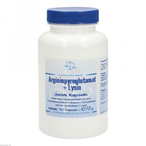 ARGININPYROGLUTAMAT+Lysin Junek Kapseln