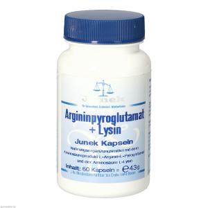ARGININPYROGLUTAMAT+Lysin Junek Kapseln