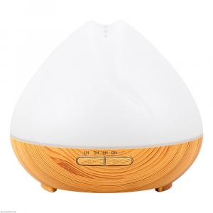 AROMA DIFFUSER Holzdesign+weiß mit LED