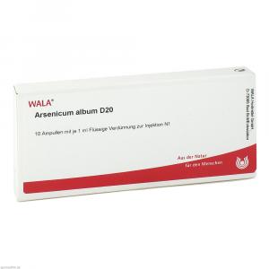 ARSENICUM ALBUM D 20 Ampullen