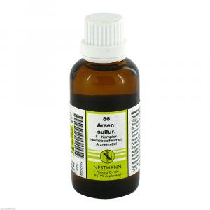 ARSENICUM SULFURICUM F Komplex Nr.86 Dilution