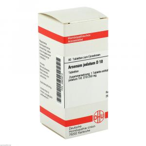 ARSENUM JODATUM D 10 Tabletten