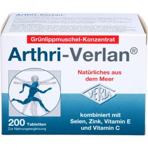 ARTHRI-VERLAN zur Nahrungsergänzung Tabletten