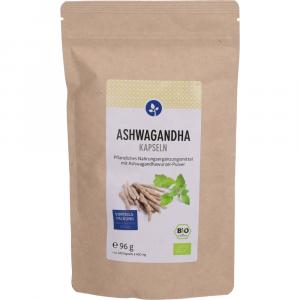 ASHWAGANDHA 300 mg Bio Kapseln vegan