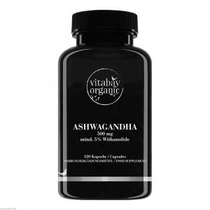 ASHWAGANDHA 500 mg mind.5% Withanolide vegan Kaps.