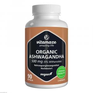 ASHWAGANDHA EXTRAKT 500 mg Kapseln vegan