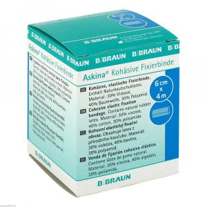 ASKINA Fixierbinde kohäsiv 6 cmx4 m