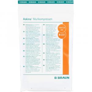 ASKINA Mullkompressen 7,5x7,5 cm steril