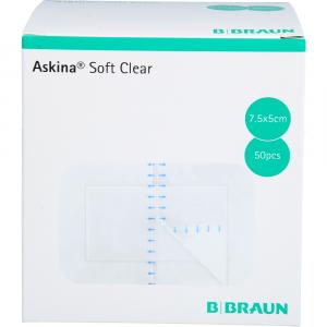 ASKINA Soft Clear transp.Folienverband 5x7,5 cm ASKINA Soft Clear transp.Folienverband 5x7,5 cm