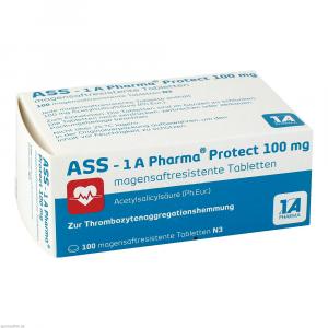 ASS-1A Pharma Protect 100 mg magensaftr.Tabletten