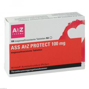 ASS AbZ PROTECT 100 mg magensaftresist.Tabl.